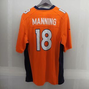Peyton Manning 18 Denver Broncos NFL Football Nike On Field Jersey Mens Size M